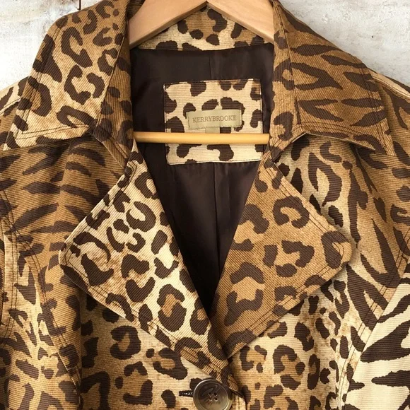 Leopard Print Spring Jacket - Picture 5 of 12